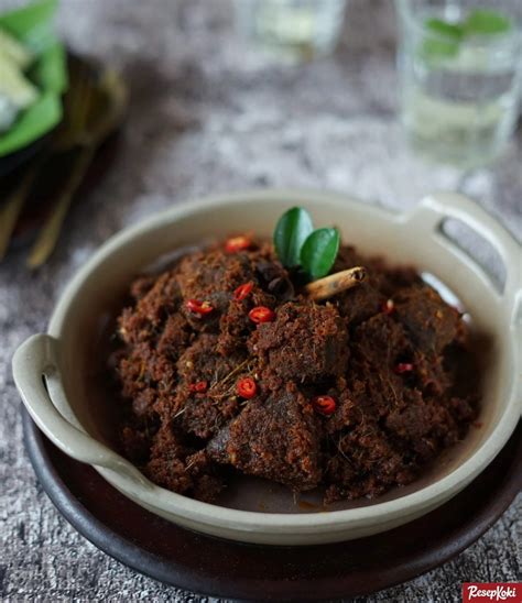 Resep Rendang Daging Khas Sunda